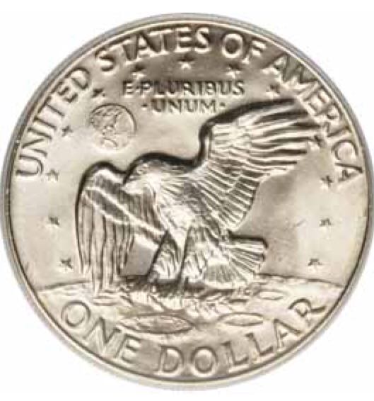 Eisenhower Dollar 1974.D  coin collectible - Main Image 2