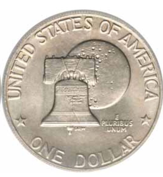 1996 Eisenhower Dollar Bicentennial  coin collectible - Main Image 2