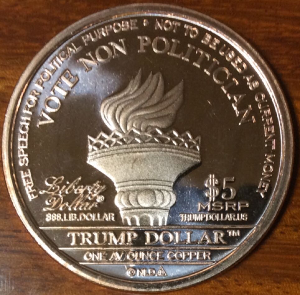 Trump Dollar  coin collectible - Main Image 2
