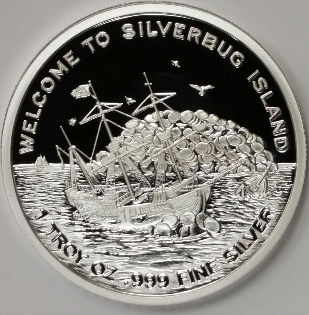 Silverbug Island #1  coin collectible - Main Image 2