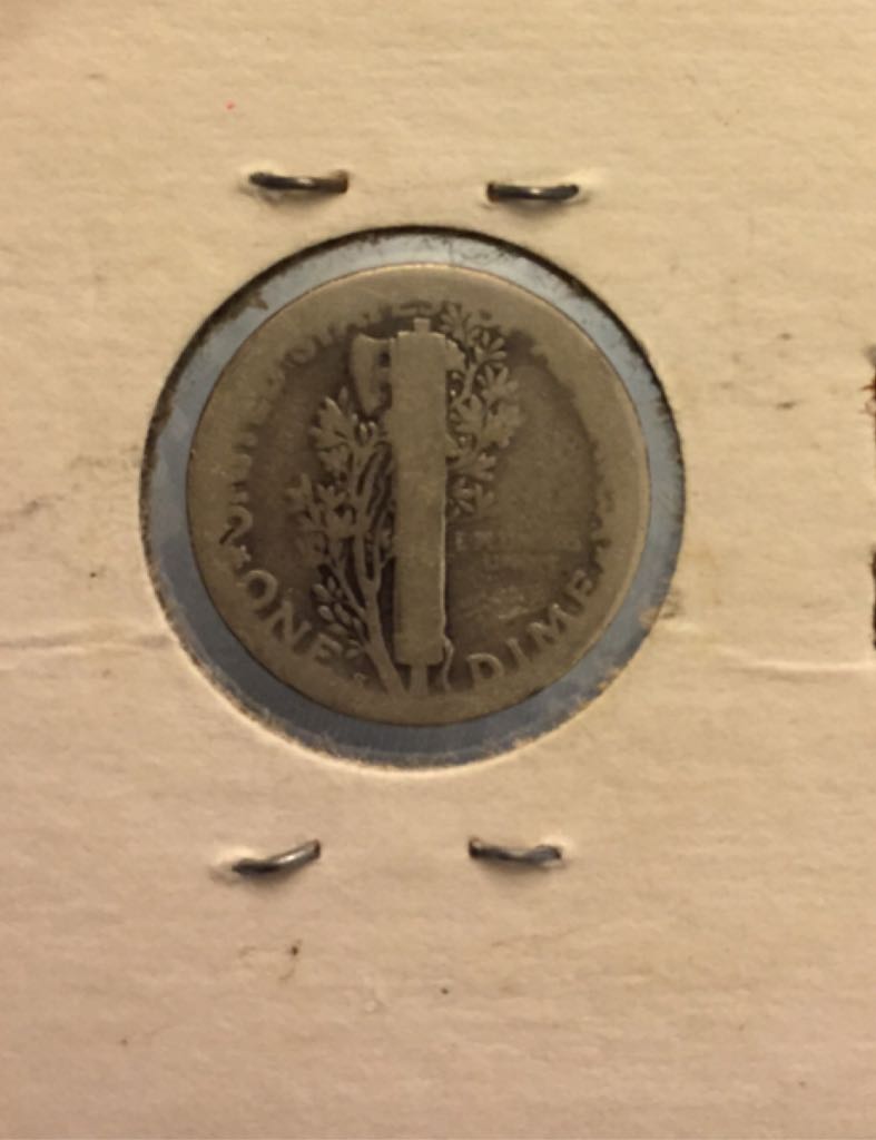 1918-S Mercury Dime  coin collectible - Main Image 2