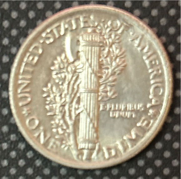 Dime Mercury P  coin collectible - Main Image 2