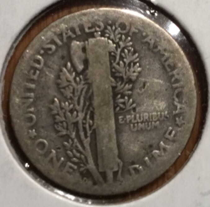 1925 Mercury Dime  coin collectible - Main Image 2