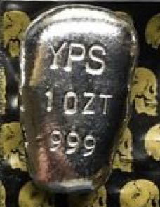 YPS 1oz Skull  coin collectible - Main Image 2