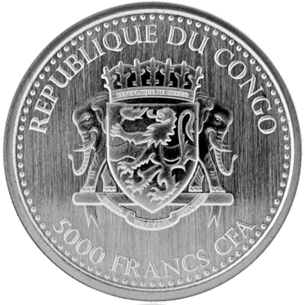 Congo Silverback  coin collectible - Main Image 2