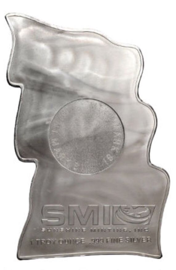 Sunshine Mint American Flag  coin collectible - Main Image 2