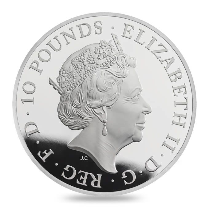 Britannia £10 Silver Proof - 5 Ounce  coin collectible - Main Image 2