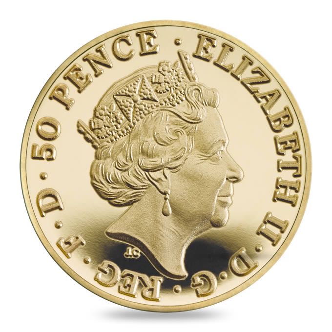 Britannia 50p Gold Proof - 1/40th Ounce  coin collectible - Main Image 2