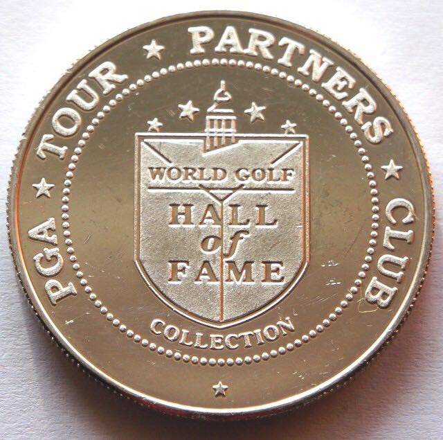 Payne Stewart PGA Tour Partners Club Silver Coin  coin collectible - Main Image 2
