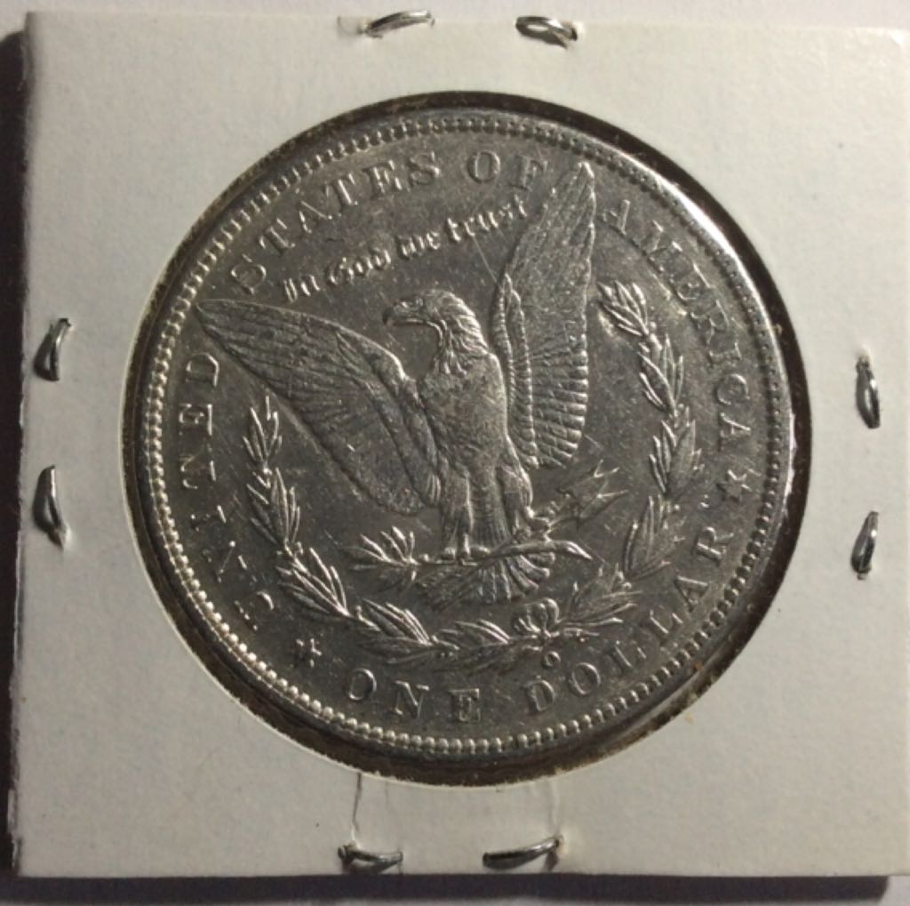 1892 -O Morgan Silver Dollar  coin collectible - Main Image 2