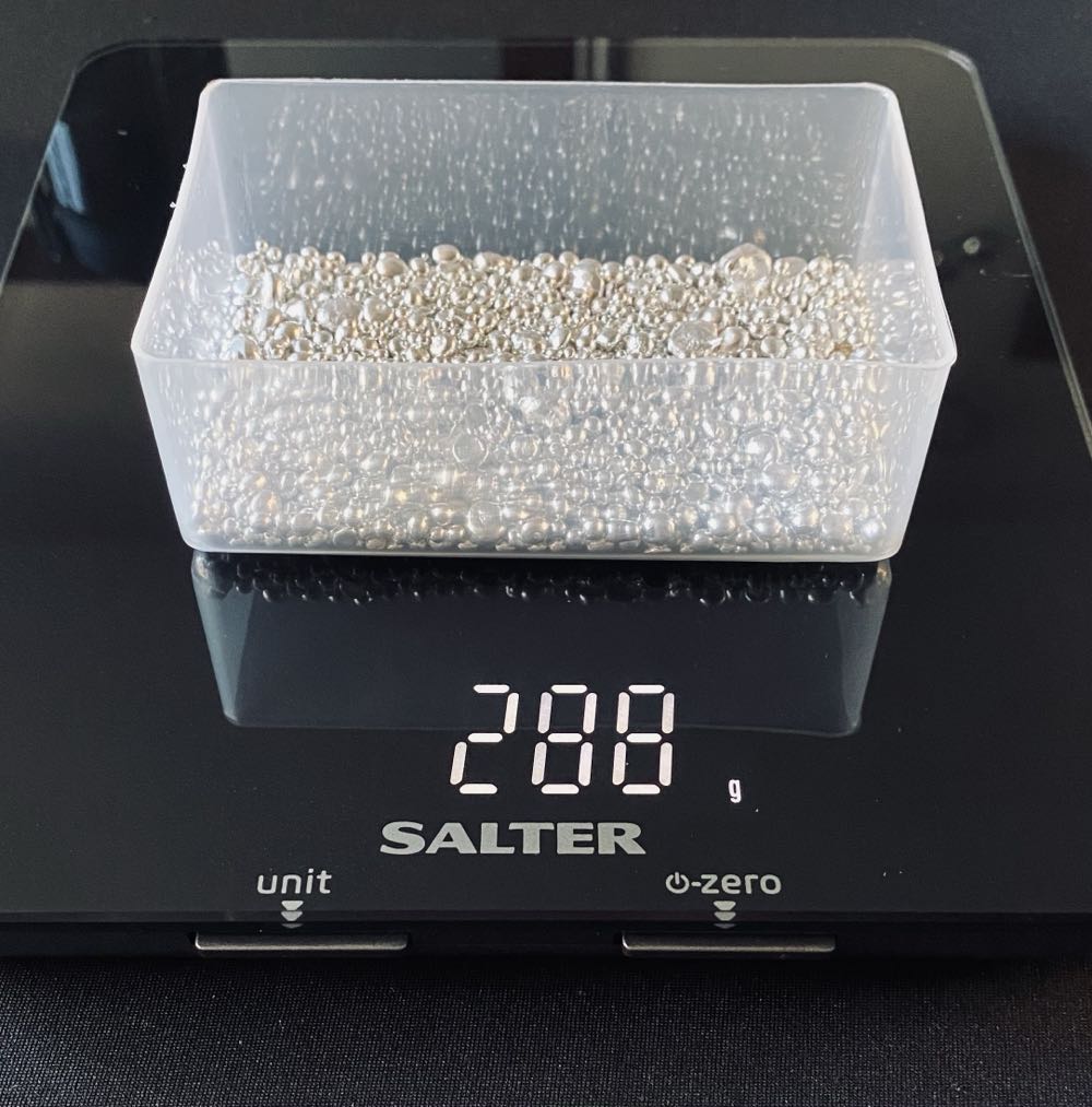 Silver Grain/shot  coin collectible - Main Image 4