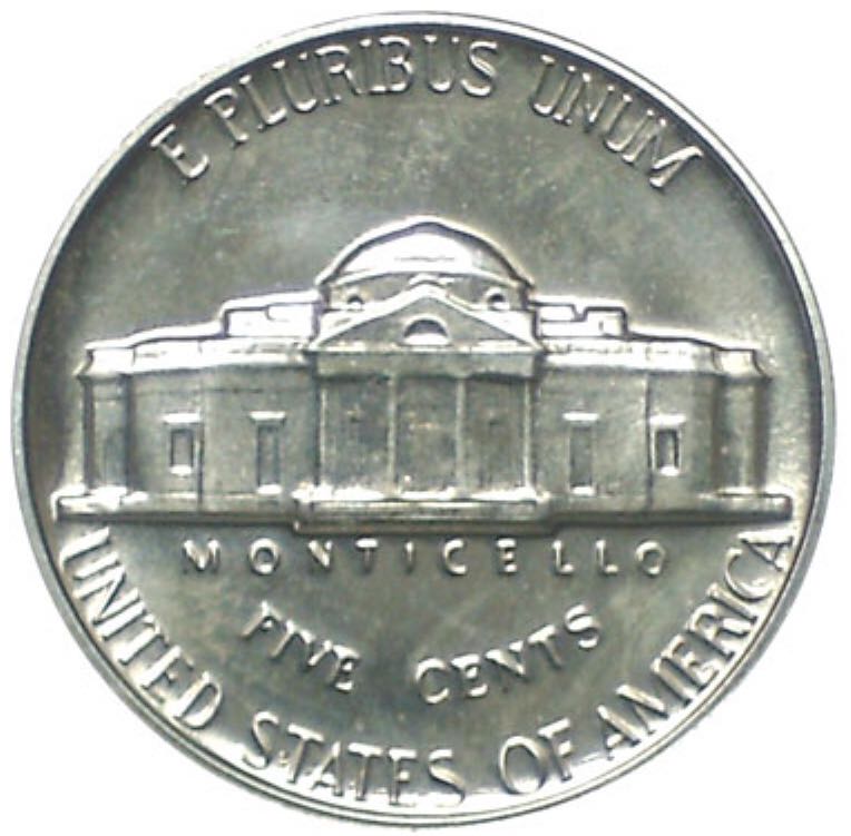 Nickel - Jefferson  coin collectible - Main Image 2