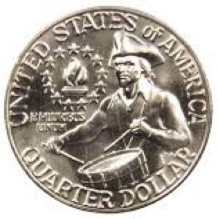 Quarter - Washington Bicentennial Reverse, Silver  coin collectible - Main Image 2