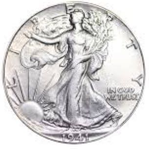 Quarter Silver 1964