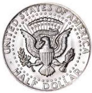 Half Dollar - Kennedy, Clad  coin collectible - Main Image 2