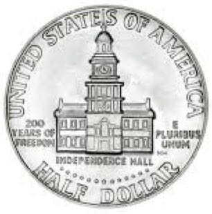 Kennedy Half Dollar Bicentennial  coin collectible - Main Image 2