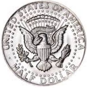 Half Dollar - Kennedy, Clad  coin collectible - Main Image 2