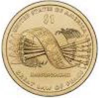 Small Dollar - Sacagewea Tree Of Peace Reverse  coin collectible - Main Image 2