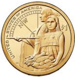 Small Dollar - Sacagewea Native Hospitality Reverse  coin collectible - Main Image 2