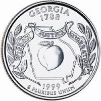 Quarter - Washington Georgia Reverse  coin collectible - Main Image 2