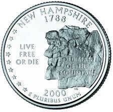 Quarter - Washington New Hampshire Reverse  coin collectible - Main Image 2