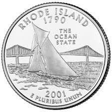 Quarter - Washington Rhode Island Reverse  coin collectible - Main Image 2