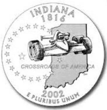 Quarter - Washington Indiana Reverse  coin collectible - Main Image 2