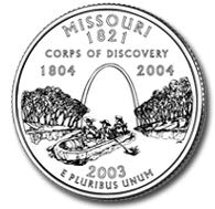 Quarter - Washington Missouri Reverse  coin collectible - Main Image 2