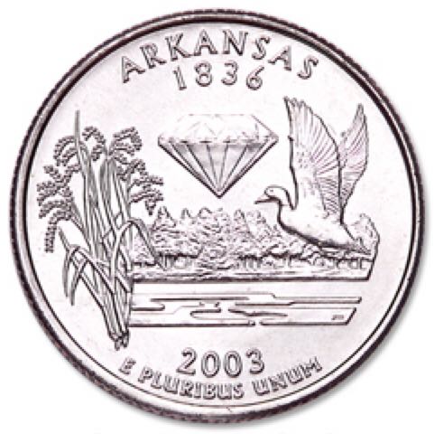 Quarter - Washington Arkansas Reverse  coin collectible - Main Image 2