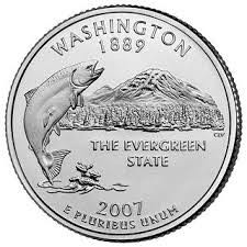 Quarter - Washington Washington Reverse  coin collectible - Main Image 2