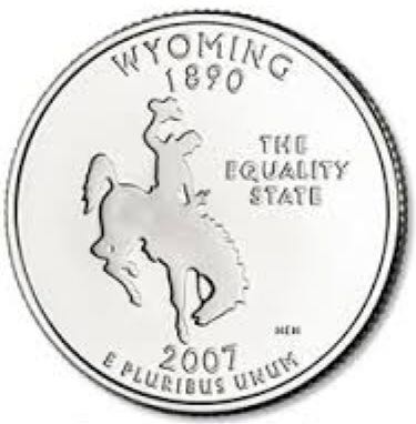 Quarter - Washington Wyoming Reverse  coin collectible - Main Image 2