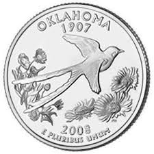 Quarter - Washington Oklahoma Reverse  coin collectible - Main Image 2