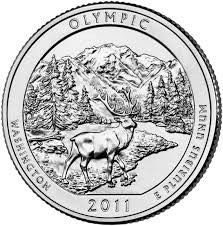 Quarter - Washington Olympic Reverse  coin collectible - Main Image 2