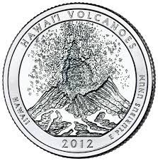 Quarter - Washington Hawaii Volcanoes Reverse  coin collectible - Main Image 2