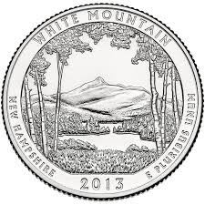 Quarter - Washington White Mountain Reverse  coin collectible - Main Image 2