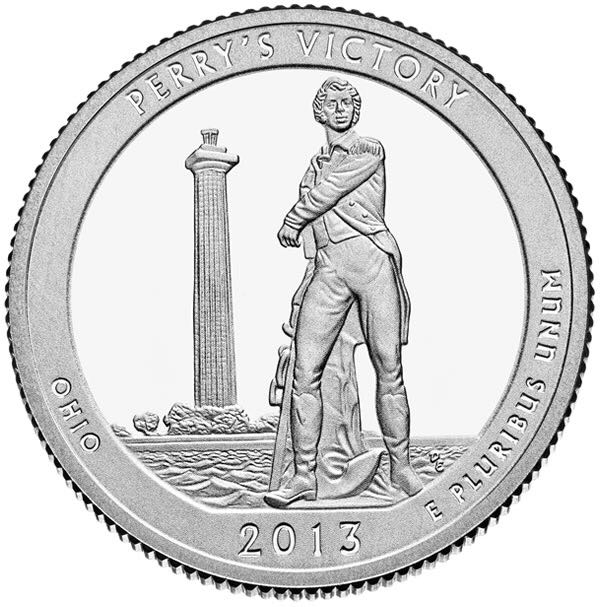 Quarter - Washington Perry’s Victory Reverse  coin collectible - Main Image 2