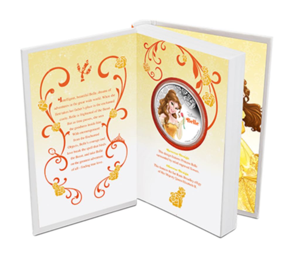 ZZ-Disney Princess - Belle  coin collectible - Main Image 2