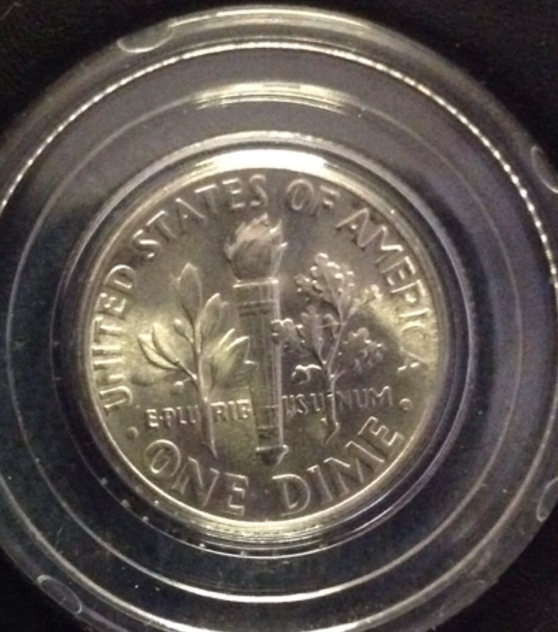 1946 Roosevelt Dime  coin collectible - Main Image 2