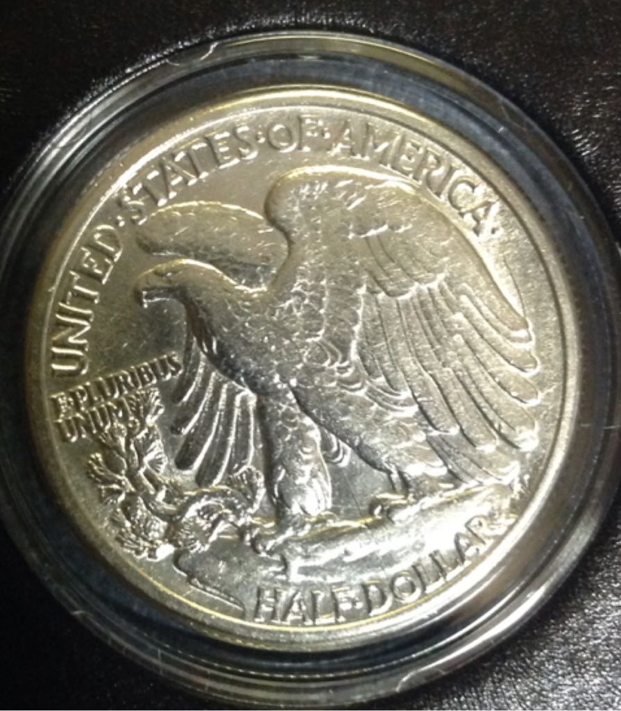1942 Walking Liberty Half Dollar  coin collectible - Main Image 2