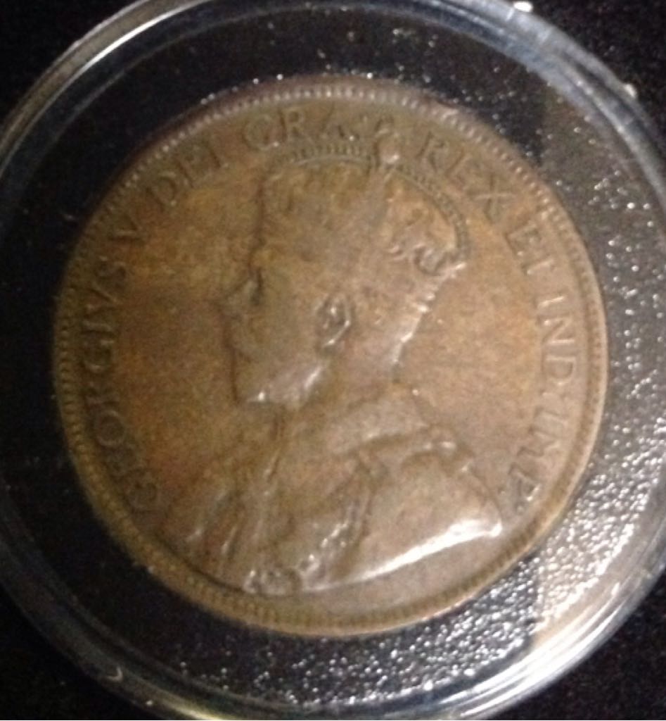 1919 Canadian Cent coin collectible - Main Image 1