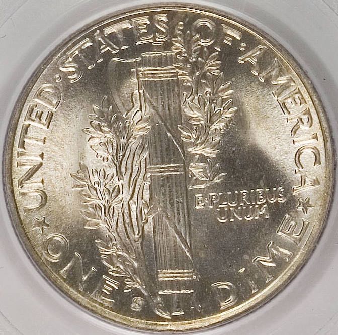 Mercury Dime 1945.S  coin collectible - Main Image 2