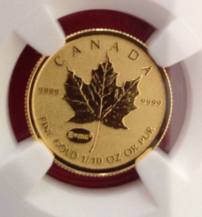 2015 Canada 1/10oz Maple Leaf  coin collectible - Main Image 2