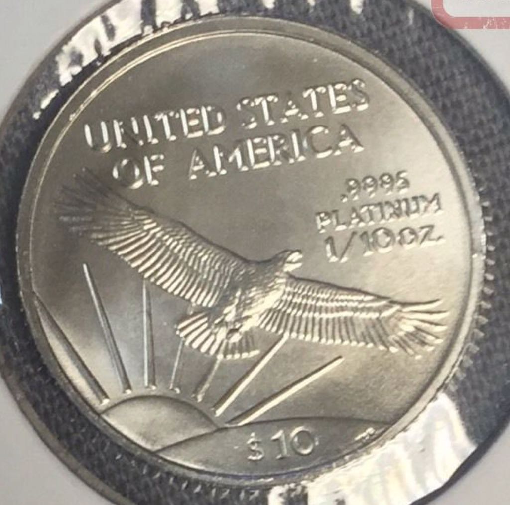 2007 Platinum Eagle  coin collectible - Main Image 2
