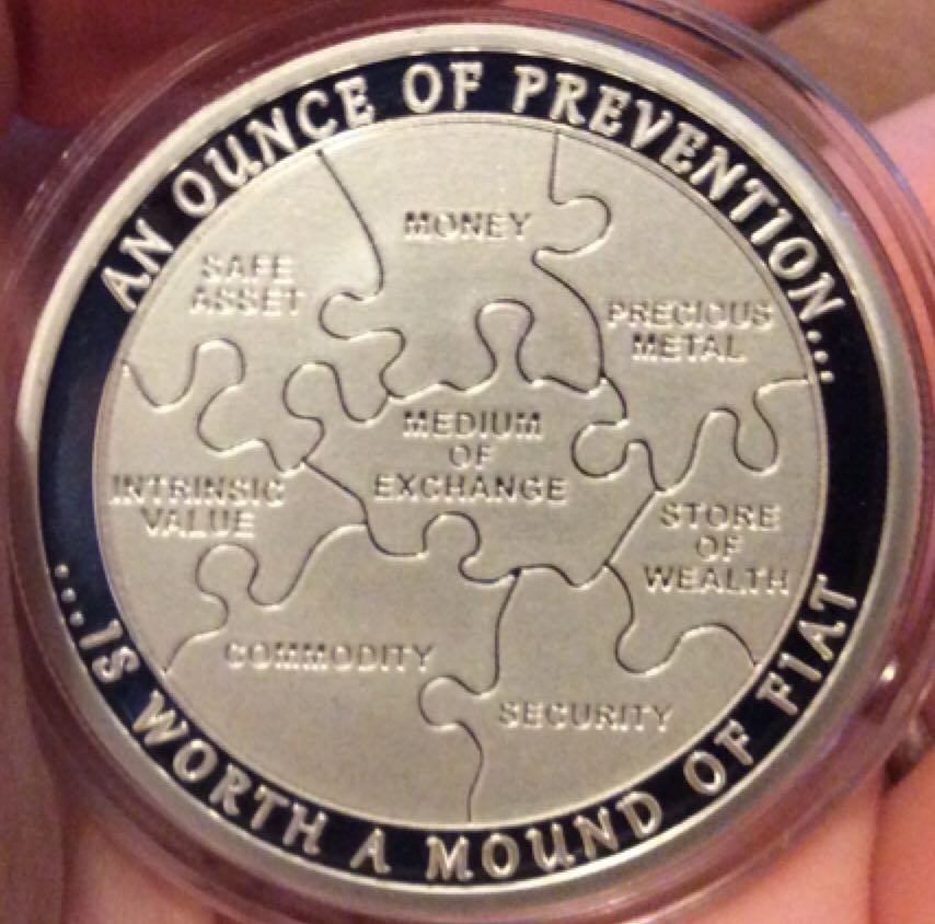 Ounce of Prevention Series #1 Security coin collectible - Main Image 1