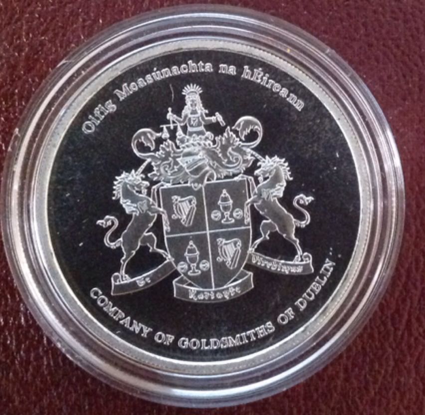 Silver Shamrock Round  coin collectible - Main Image 2