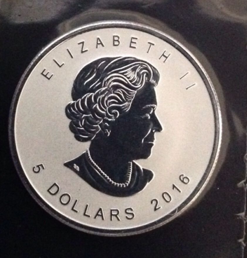 Canada Maple Leaf Peregrine Falcon  coin collectible - Main Image 2