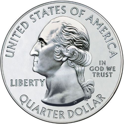 America The Beautiful 5 Oz Mt Hood  coin collectible - Main Image 1