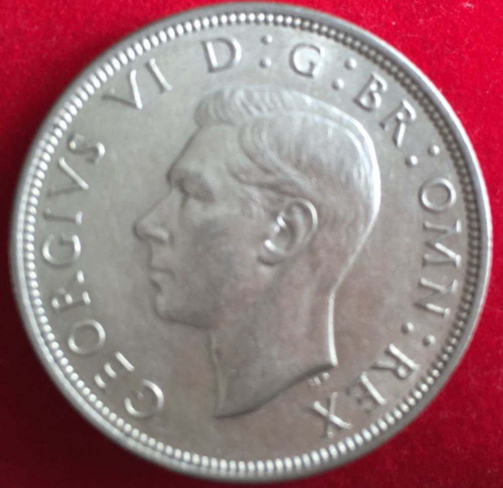 1944 Half Crown  coin collectible - Main Image 2