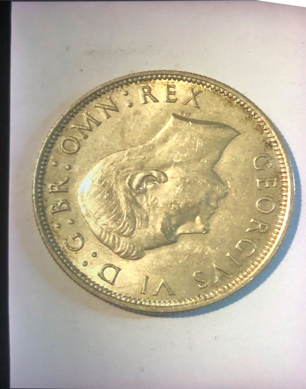 1944 Half Crown  coin collectible - Main Image 4