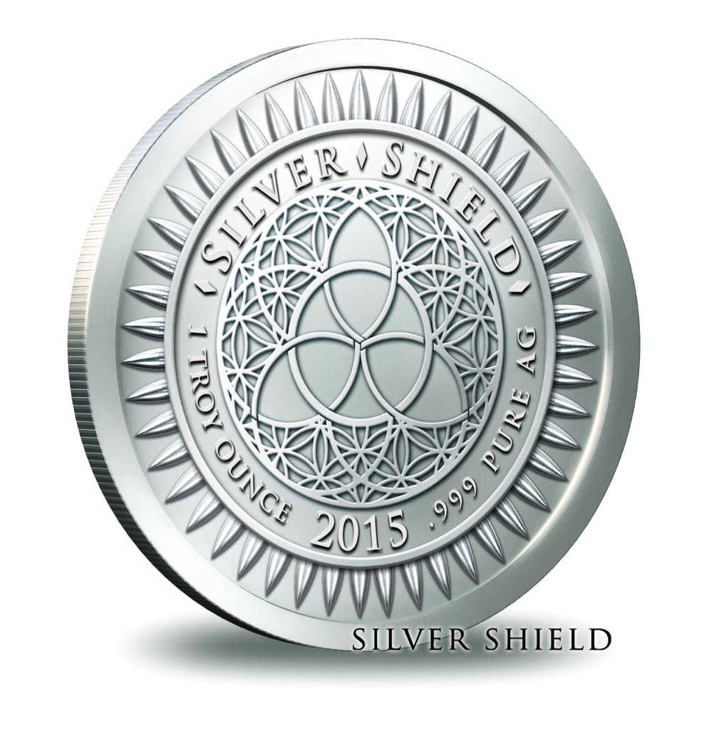 Silver Shield Merica  coin collectible - Main Image 2